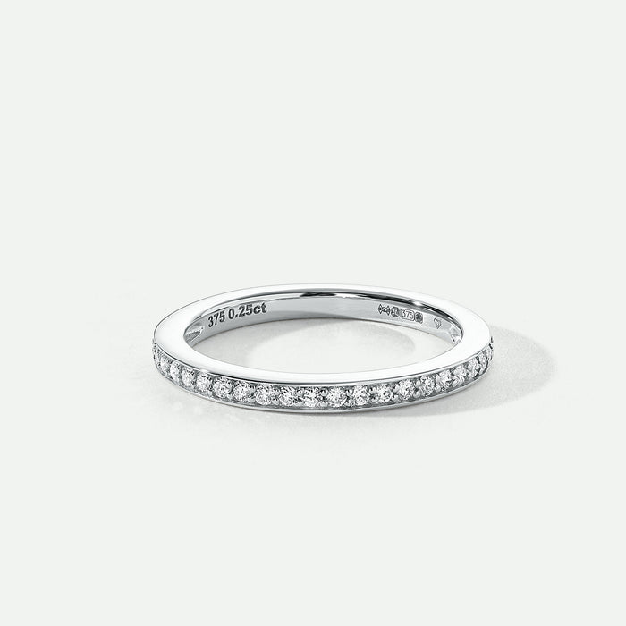 Hallie | 9ct White Gold 0.25ct tw Lab Grown Diamond Ring-0
