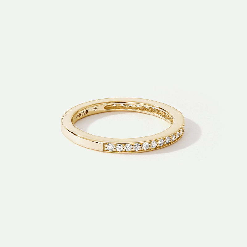 Hallie | 9ct Yellow Gold 0.25ct tw Lab Grown Diamond Ring