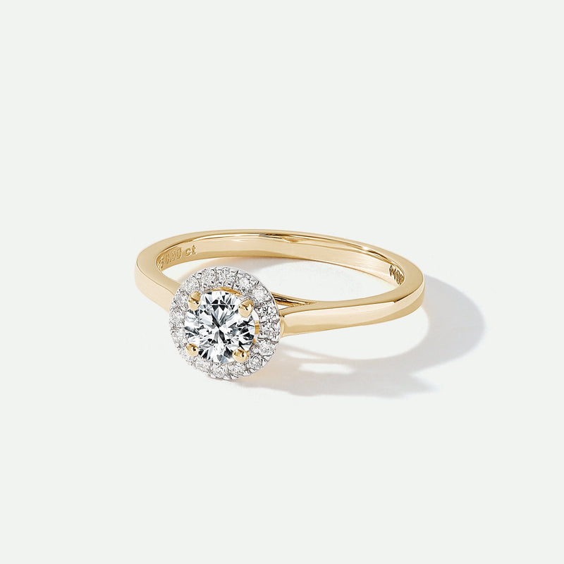 Ida | 9ct Yellow Gold 0.50ct tw Lab Grown Diamond Ring
