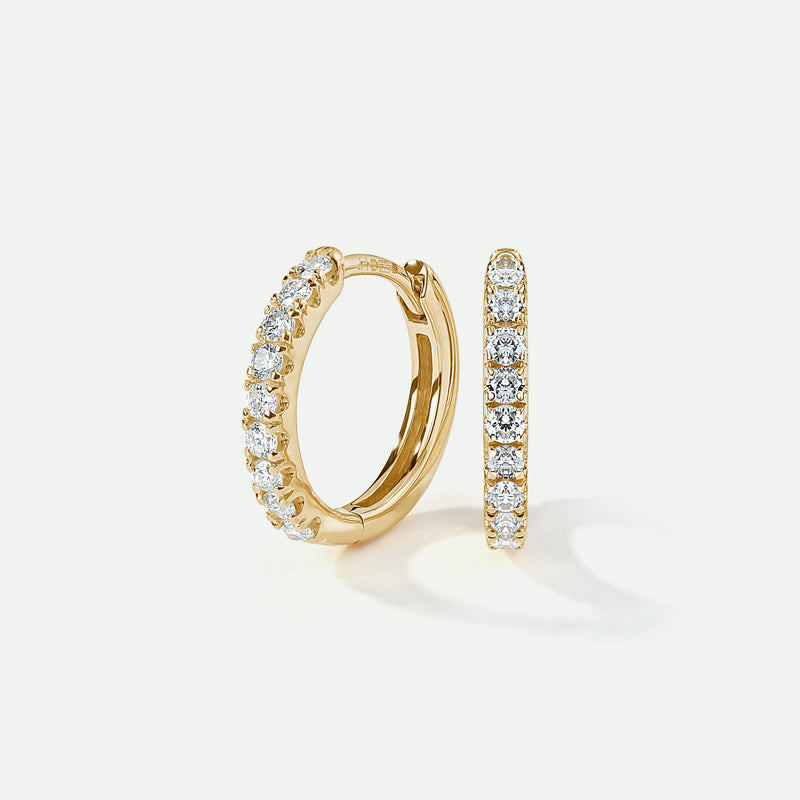 Julia | 9ct Yellow Gold 0.32ct tw Lab Grown Diamond Earrings