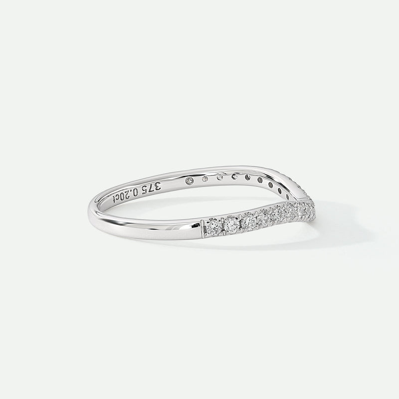 Layla | 9ct White Gold 0.20ct tw Lab Grown Diamond Ring
