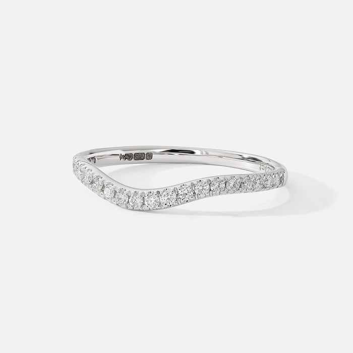 Layla | 9ct White Gold 0.20ct tw Lab Grown Diamond Ring-3