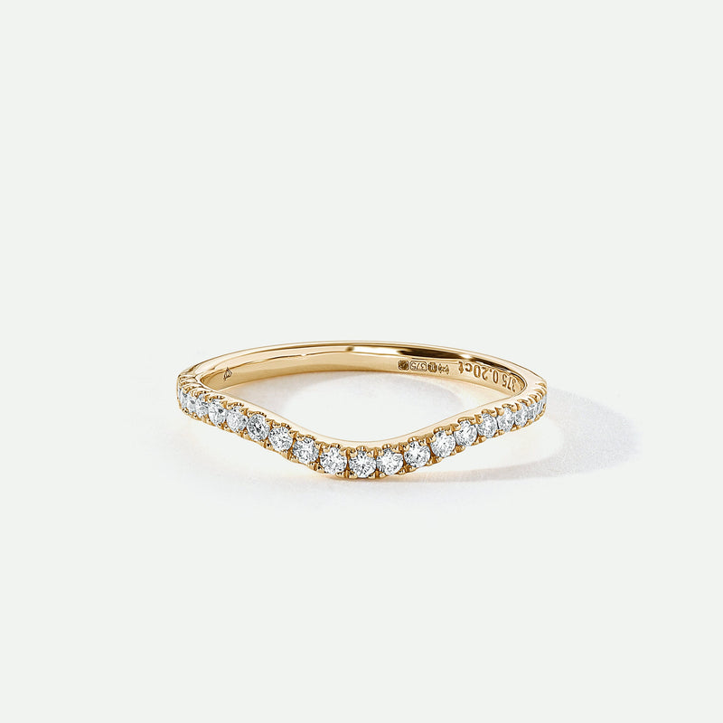 Layla | 9ct Yellow Gold 0.20ct tw Lab Grown Diamond Ring