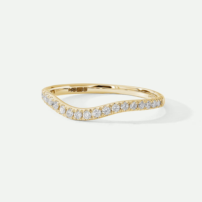 Layla | 9ct Yellow Gold 0.20ct tw Lab Grown Diamond Ring-3