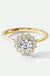 Lillian | 9ct Yellow Gold 0.75ct tw Lab Grown Diamond Cluster Engagement Ring-0