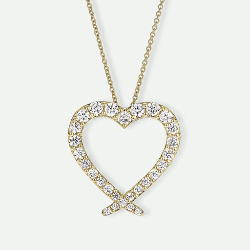 Liza | 9ct Yellow Gold 0.50ct tw Lab Grown Diamond Necklace-0