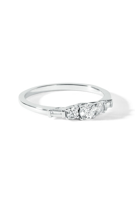 9ct White Gold 0.33ct Diamond Ring