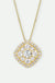 Marie | 9ct Yellow Gold 0.50ct tw Lab Grown Diamond Cluster Pendant-0