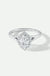 Mischa | 9ct White Gold 1ct tw Lab Grown Diamond Engagement Ring-0