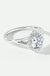 Mischa | 9ct White Gold 1ct tw Lab Grown Diamond Engagement Ring-2