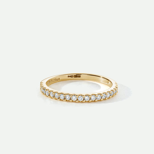 Odette | 9ct Yellow Gold 0.25ct tw Lab Grown Diamond Ring-0