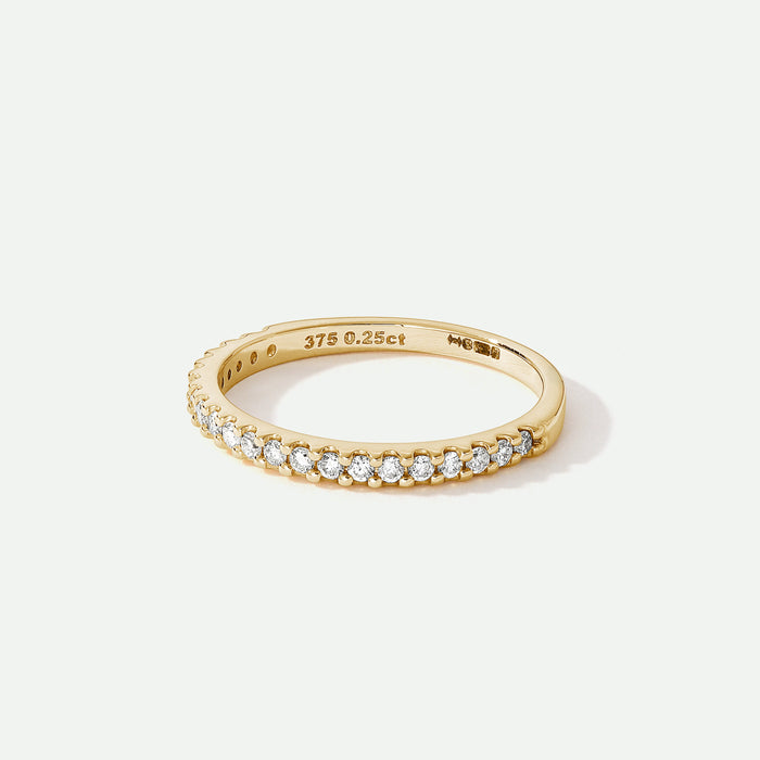 Odette | 9ct Yellow Gold 0.25ct tw Lab Grown Diamond Ring-2