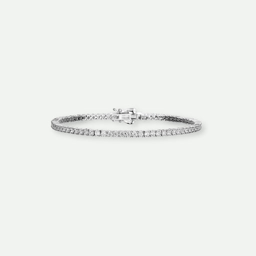 Penelope | 9ct White Gold 3ct tw Lab Grown Diamond Bracelet-0