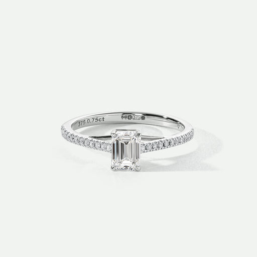 Sophia | 9ct White Gold 0.75ct tw Lab Grown Diamond Ring-0