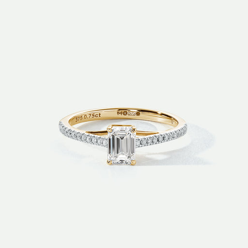 Sophia | 9ct Yellow Gold 0.75ct tw Lab Grown Diamond Ring-0