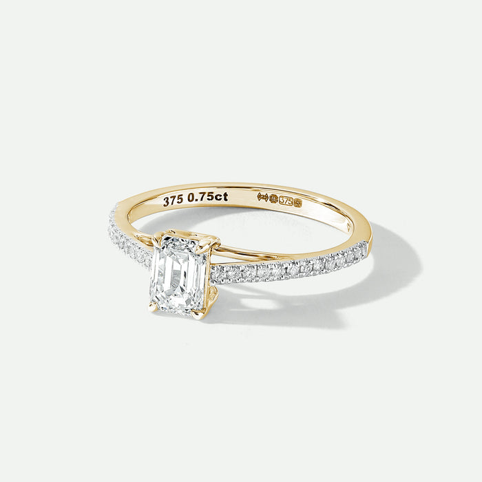 Sophia | 9ct Yellow Gold 0.75ct tw Lab Grown Diamond Ring-2