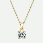 Sylvia - 9ct Yellow Gold 0.50ct tw Lab Grown Diamond Necklace - image 1