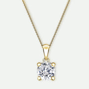 Sylvia - 9ct Yellow Gold 0.75ct tw Lab Grown Diamond Necklace - image 1