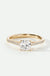 Vivian | 9ct Yellow Gold 0.68ct tw Princess Cut Lab Grown Diamond Engagement Ring-0